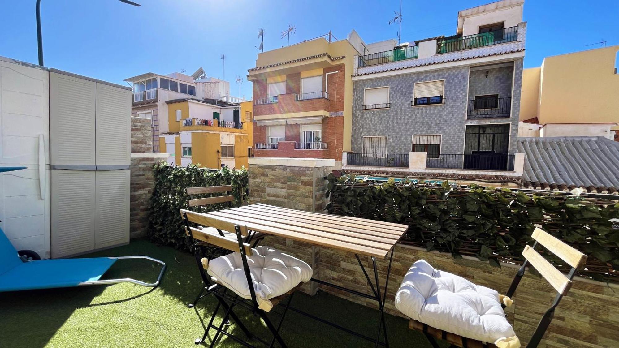 Ferienwohnung A 5 Minutos De La Playa Con Terraza En Málaga Exterior foto